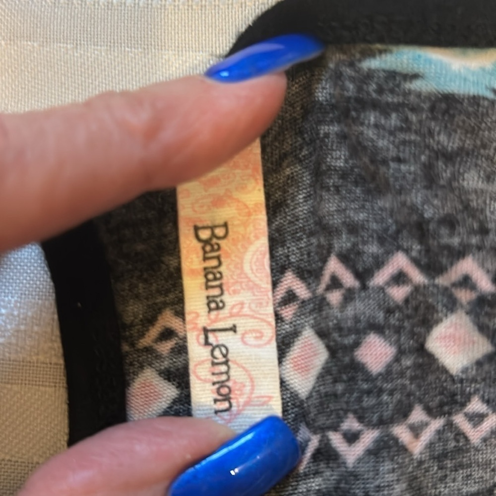 Banana Lemon Aztec Style Dress - Picture 5 of 8